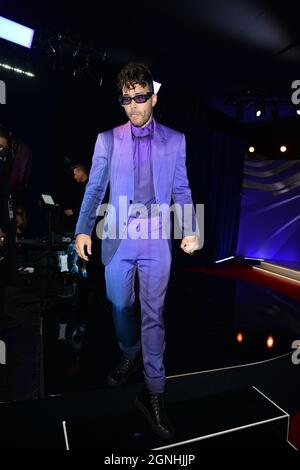 Coral Gables, États-Unis. 23 septembre 2021. CORAL GABLES, FLORIDE - SEPTEMBRE 23 : Prince Royce participe aux Billboard Latin Music Awards 2021 au centre Watsco le 23 septembre 2021 à Coral Gables, Floride. (Photo de JL/Sipa USA) crédit: SIPA USA/Alay Live News Banque D'Images