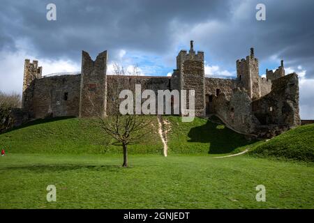 Suffolk Framlingham Castle UK Banque D'Images