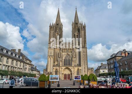 Cathédrale notre-Dame de Coutances, Normandie, Frankreich | Cathédrale notre-Dame de Coutances, Normandie, France Banque D'Images