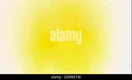Fond de peinture aérosol fluorescent jaune néon Banque D'Images
