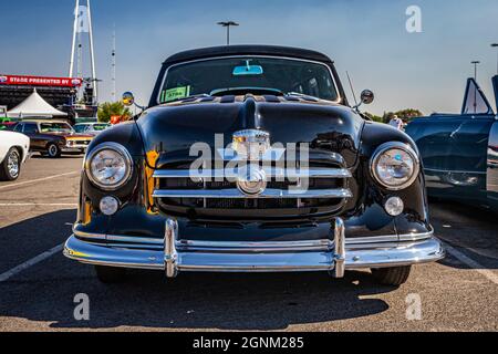 Reno, NV - 4 août 2021: 1952 Nash Rambler chariot à une exposition de voiture locale. Banque D'Images