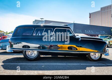 Reno, NV - 4 août 2021: 1952 Nash Rambler chariot à une exposition de voiture locale. Banque D'Images