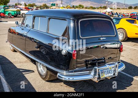 Reno, NV - 4 août 2021: 1952 Nash Rambler chariot à une exposition de voiture locale. Banque D'Images