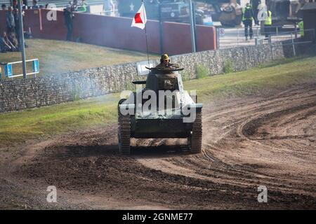 Type 95 Ha Go Japanese Light Tank, Bovington Tank Museum England Banque D'Images