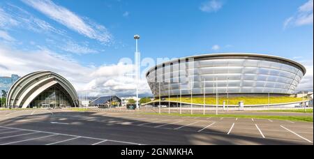 COP26 salles Glasgow Oct31-12 novembre 2021 Scottish Event Campus (SEC) SEC Armadillo SSE Hydro Climate change Conference Centre SEC un SECC Banque D'Images