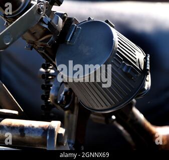 Le MG 34 est une mitrailleuse allemande à air comprimé, testée pour la première fois en 1929 et délivrée à des unités en 1936. MG 42, moins cher. Version. Banque D'Images