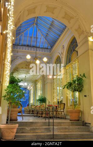 France, Paris (75), la Galerie Vivienne // France, Paris, la Galerie Vivienne Banque D'Images