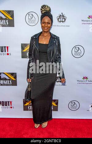 Virginia Leon participe au 2e Gala de la nuit de clôture du Festival annuel du film féminin de la ville d'Angels au Bella Blanca Event Centre, Los Angeles, CA, le 26 septembre 2021 Banque D'Images