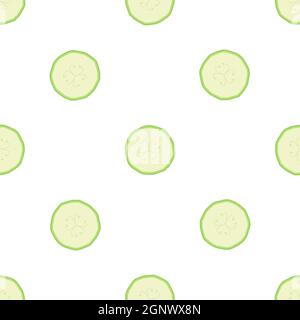 Illustration sur le thème de courgettes à motif lumineux Illustration de Vecteur