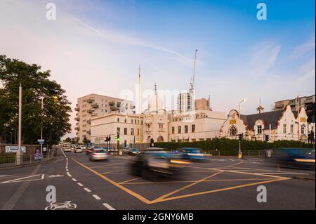 Gurdwara Singh Sabha London East, Barking, Londres Banque D'Images