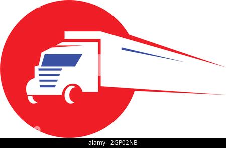 illustration vectorielle du logo de l'icône du chariot Illustration de Vecteur