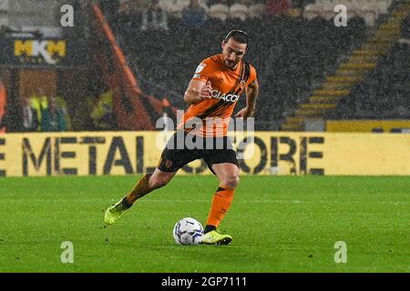 Lewie Coyle #2 de Hull City en action pendant le match Banque D'Images