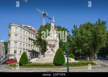 Monumento aos Mortos da Grande Guerra, Av. da Liberdade, Lisbonne, Portugal Banque D'Images