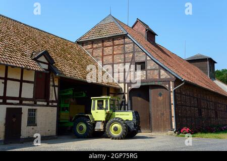 Manoir, Oberg, Ilsede, Basse-Saxe, manoir, château, Allemagne Banque D'Images