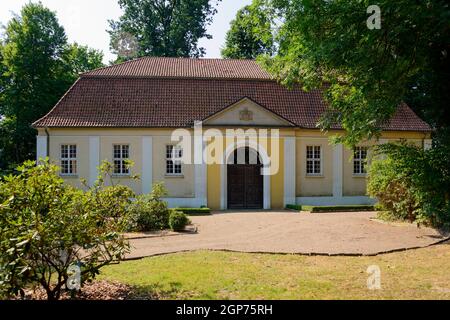 Manoir, Oberg, Ilsede, Basse-Saxe, manoir, château, Allemagne Banque D'Images