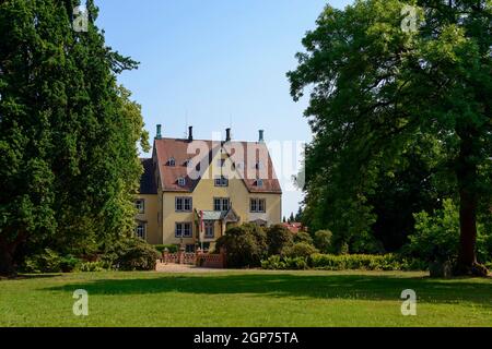 Manoir, manoir, Oberg, Ilsede, Basse-Saxe, manoir, château, Allemagne Banque D'Images