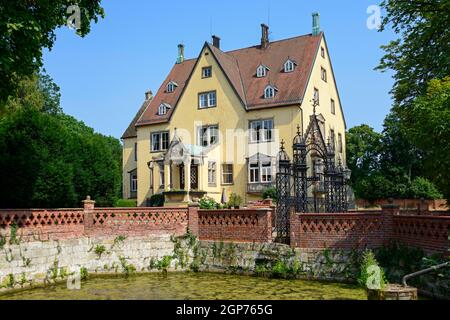 Manoir, manoir, Oberg, Ilsede, Basse-Saxe, manoir, château, Allemagne Banque D'Images