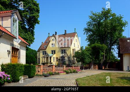 Manoir, manoir, Oberg, Ilsede, Basse-Saxe, manoir, château, Allemagne Banque D'Images