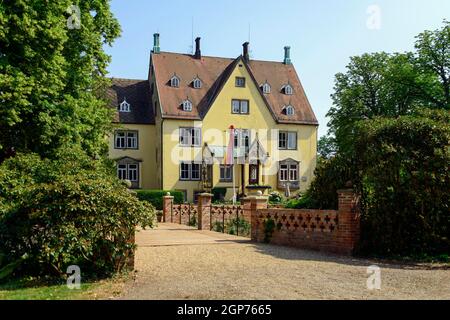 Manoir, manoir, Oberg, Ilsede, Basse-Saxe, manoir, château, Allemagne Banque D'Images