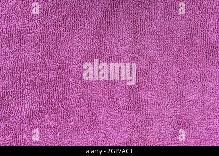 Arrière-plan ou texture en microfibre mauve Banque D'Images
