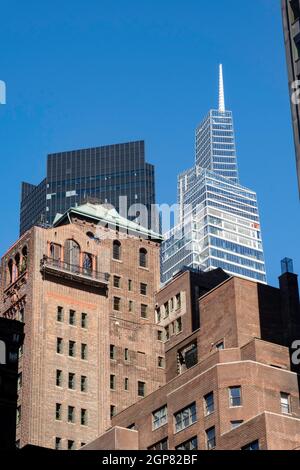 Un Vanderbilt et le bâtiment Kalikow vus de Murray Hill, New York, USA 2021 Banque D'Images