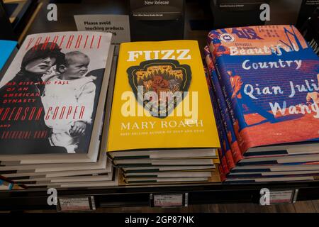 AmazonBooks Store sur West 34th Street, NYC, Etats-Unis Banque D'Images