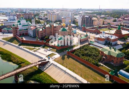 Cathédrale de la Résurrection du Christ à Yoshkar-Ola, Russie Banque D'Images