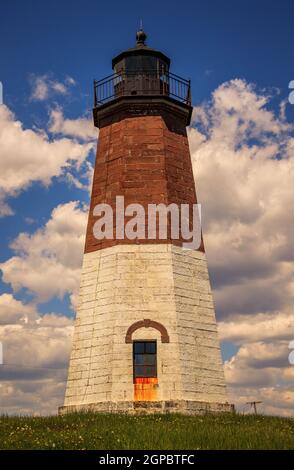 Phare de Point Judith Banque D'Images