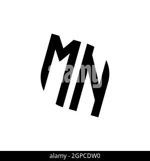 Logo MB avec vecteur de style en forme de losange doré, monogramme géométrique de style en forme dorée isolé sur fond noir Illustration de Vecteur