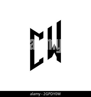 Logo DC Monogram lettre casque et microphone style vectoriel, logo Podcast Studio Illustration de Vecteur