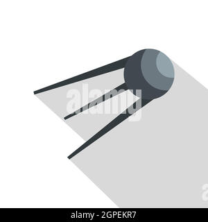 L'icône de satellite, télévision, Illustration de Vecteur