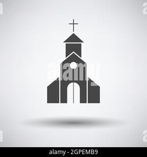 Icône de l’église Illustration de Vecteur