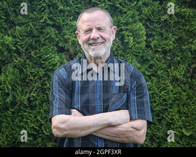 GDR Handball Player et Legend Ernst Gerlach SC Magdeburg Banque D'Images