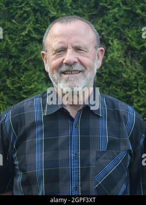 GDR Handball Player et Legend Ernst Gerlach SC Magdeburg Banque D'Images