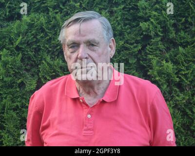 GDR Handball Player et Legend Heinz Flacke SC Magdeburg Banque D'Images