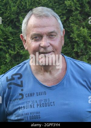 GDR Handball gardien de but et Legend Lothar Noack SC Magdeburg Banque D'Images