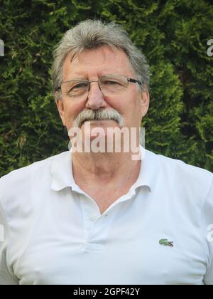 GDR entraîneur adjoint Handball et Legend Gert Stridde SC Magdeburg Banque D'Images