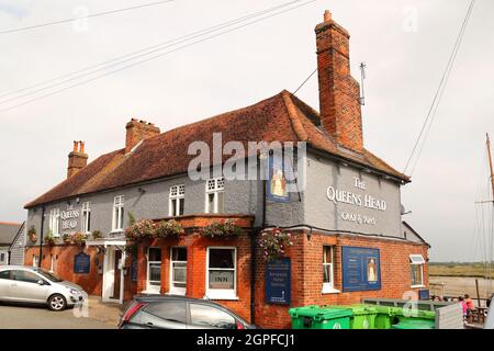 La tête de la Reine à Maldon, Essex, Royaume-Uni Banque D'Images