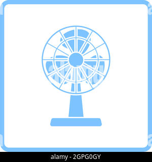 Icône ventilateur électrique Illustration de Vecteur