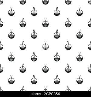 Le vendredi noir sale tag pattern, style simple. Illustration de Vecteur