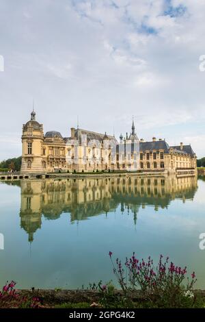 France, Oise (60), Chantilly, domaine de Chantilly, château de Chantilly et musée Condé Banque D'Images