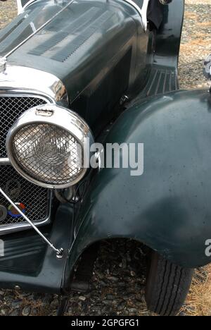 Raduno auto storiche al parco del Valentino - Turin Banque D'Images