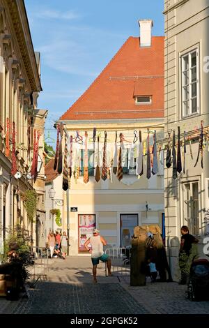 Croatie, Comté de Varazdin, Varazdin, Spancirfest, festival de rue qui a lieu chaque été depuis 1999 Banque D'Images