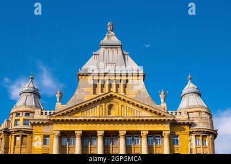 Hongrie, Budapest, classée au patrimoine mondial de l'UNESCO, quartier Pest, bâtiment Art déco sur la place Deak Ferenc Banque D'Images