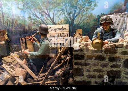 France, Calvados, Saint-Martin-des-Besaces, Musée 44 Banque D'Images