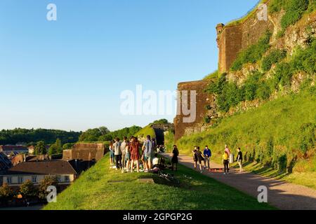 France, territoire de Belfort, Belfort, citadelle de Vauban, château Banque D'Images