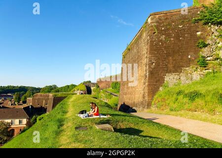 France, territoire de Belfort, Belfort, citadelle de Vauban, château Banque D'Images