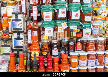 Portugal, Algarve, Olhao, la vieille ville, le marché Banque D'Images