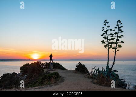 Portugal, Algarve, Lagos, Ponte da Piedade Banque D'Images