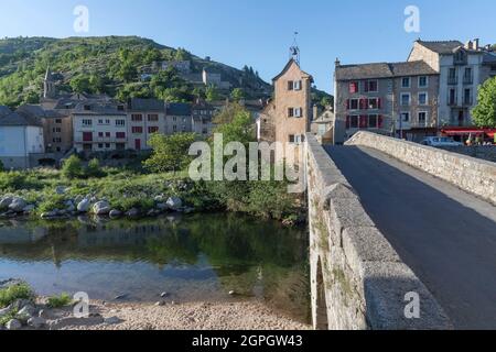 France, Lozère, le Pont-de-Montvert, Parc National des Cévennes Banque D'Images